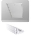 Fakro LXL-PVC biela ukončovacia lišta 60x120
