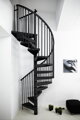 Minka Točité schody Rondo Color priemer 120cm, konštrukcia ČIERNA