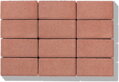 Premac Klasiko 8cm 10x10 cm červená