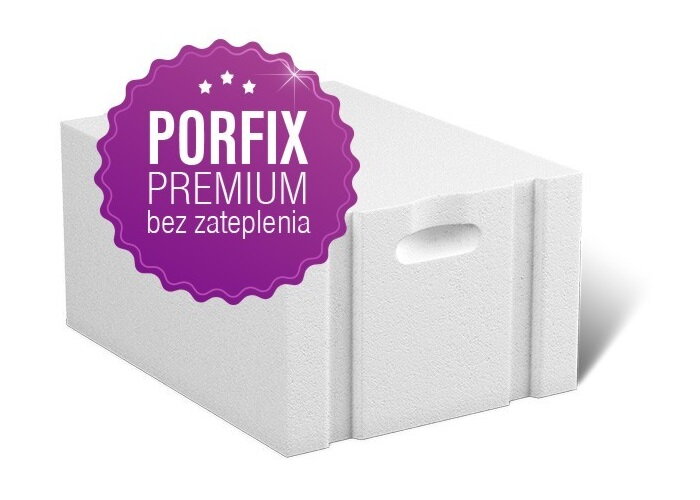 PORFIX PREMIUM 375 P2-400 pórobetónová tvárnica biela