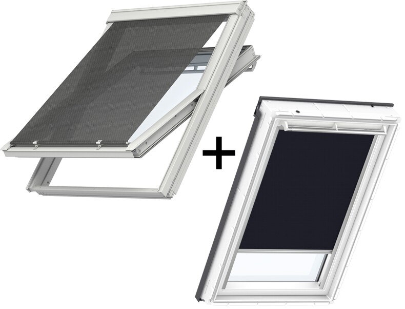 Velux DOP MK04 - zatemňujúca roleta s markízou